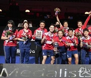 DENMARK BADMINTON UBER CUP