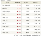 [fnRASSI]장마감, 코스닥 상승 종목(스튜디오산타클로스 30.0% ↑)