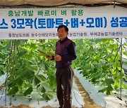 '위도상 한국에선 어렵다'던 3모작..충남 농가가 3모작시대 열었다