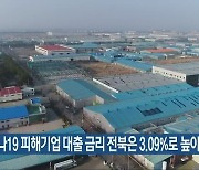"코로나19 피해기업 대출 금리 전북은 3.09%로 높아"