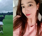 '이병헌♥' 이민정, 추워도 골프 사랑은 못 참아 "시즌 끝나는 거 아쉬워"