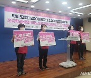 울산 학교비정규직, 민노총 파업 참가..급식·돌봄 우려