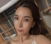 '김동성♥' 인민정, 40대 맞아? "광나는 피부 집에서 관리" 자랑
