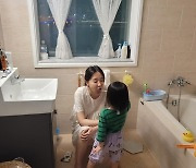 '둘째 임신' 이지혜, 화장실도 한강뷰.."딸 태리, 우리 집 서열 1위"
