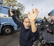 ITALY CORONAVIRUS PANDEMIC GREEN PASS PROTEST