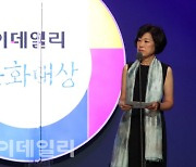[포토]'제8회 이데일리 문화대상' 클래식부문 최우수상 발표하는 조성하-왕치선