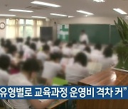 "고교 유형별로 교육과정 운영비 격차 커"