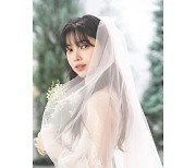 '11월의 신부' 배다해, 순백의 웨딩화보 공개..♥이장원 또 반할라