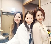 소유진, 이연희·오정연과 자매 케미.."'리어왕' 연습 파이팅"