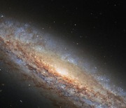 [우주를 보다] 8000만 광년 나선은하 속 '폭발적 별 생성' 포착