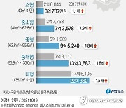 [그래픽] 서울 아파트 면적별 시세 변화