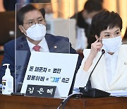 [국감] 질의하는 김은혜 국민의힘 의원