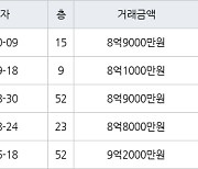 고양 백석동 일산와이시티 59㎡ 8억9000만원에 거래