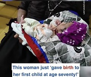 72살 할머니가 출산을?..인도 최고령산모 "70살에 체외수정"