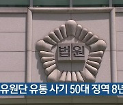 섬유원단 유통 사기 50대 징역 8년