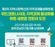 한국지방행정연구원, 제2차 '지역사회혁신과 지역경제활성화포럼' 포럼 개최