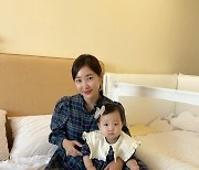 '사업가♥' 최희, 딸이랑 커플 원피스..너무 예쁜 모녀