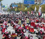 민주노총 총파업대회..분주한 방역 당국