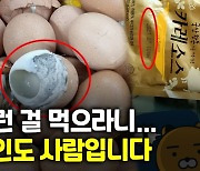 [영상] 유통기한 지난 카레·색깔 변한 계란..육군부대 배식 폭로