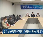 5·18 구속부상자회 "문흥식 퇴진해야"..내홍 지속