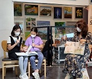 오아시스 세모녀 낭독쇼 이규대 장애인예술가 출연