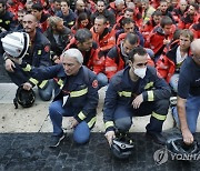 SPAIN PROTEST FIREFIGHTERS