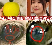 개 눈동자에 '쩍벌남' 누구?..尹캠프 "윤 후보 아냐, 대구에 있었다"