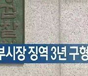 검찰, '민간공원 특혜' 정종제 전 부시장 징역 3년 구형