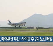 국토부, 에어부산 부산-사이판 주 2회 노선 배정