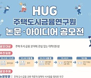 HUG, 주택도시금융연구원 논문·아이디어 공모 연장.. 11월 21일까지