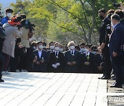 이재명, 고 노무현 대통령 묘소 참배