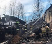 러시아 중부 화약 공장 폭발.. "근로자 17명 전원 사망"