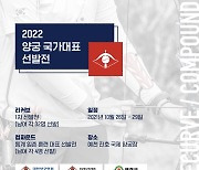 2022년도 양궁 국가대표 1차 선발전, 26일부터 29일까지 개최