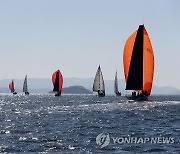 여수서 '2021 남해안컵 국제요트대회' 개막