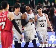 [JB포토]  안양 KGC인삼공사, 86-81로 창원 LG에 원정 승리