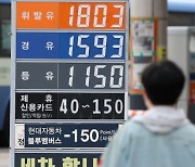 "무서운 휘발윳값" 이번 주 45원 올랐다..서울 평균 1800원 돌파