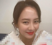 송지효, 김종국 웃게 하는 미모..41살에도 탱탱한 피부
