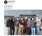 BTS-콜드플레이 '마이 유니버스', 영국 싱글차트 역주행