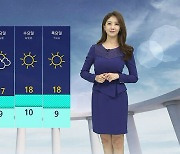 [날씨] 절기 '상강' 기온 평년 수준 회복..큰 일교차 유의