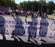 Spain Feminist Protest