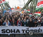 Hungary March Viktor Orban