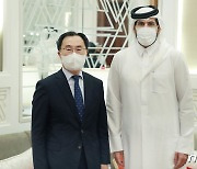 카타르 통상산업부 장관 만난 문승욱 장관