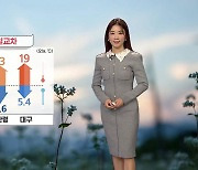 [날씨] 오늘도 큰 일교차 유의..전국 쾌청