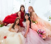 라붐, 미니 3집 'BLOSSOM' 단체 콘셉트 포토 공개..4인 4색 꽃미모