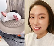 '윤형빈 ♥' 정경미 딸, 미모도 운동신경도 아빠 빼닮았네 "한시도 눈 뗄 수 없다"