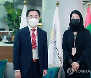 두바이 엑스포 조직위원장 만난 문승욱 장관