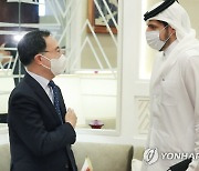 문승욱 장관, 카타르 신임 통상산업부 장관 면담
