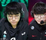 [롤드컵] 다시 성사된 LCK 내전..담원 기아-T1, 4강 맞대결 확정