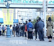 [포토] 코로나19 서울역광장 선별검사소