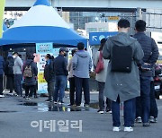 [포토] 서울역 코로나19 선별검사소